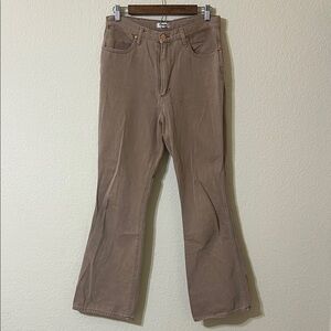 Wrangler Westward Flare Bootcut Denim Jean Brown Women’s 30x30